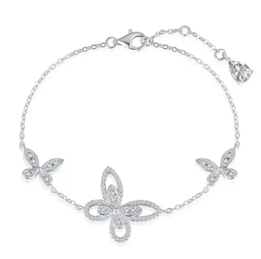 "M A G I C Butterfly" - S925 Bracelet