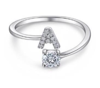 Initial Letter - S925 Ring