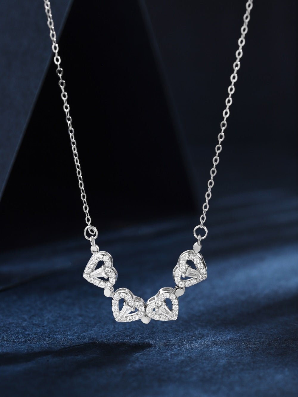 "A M O R I" - S925 Necklace - Sølv Silwer