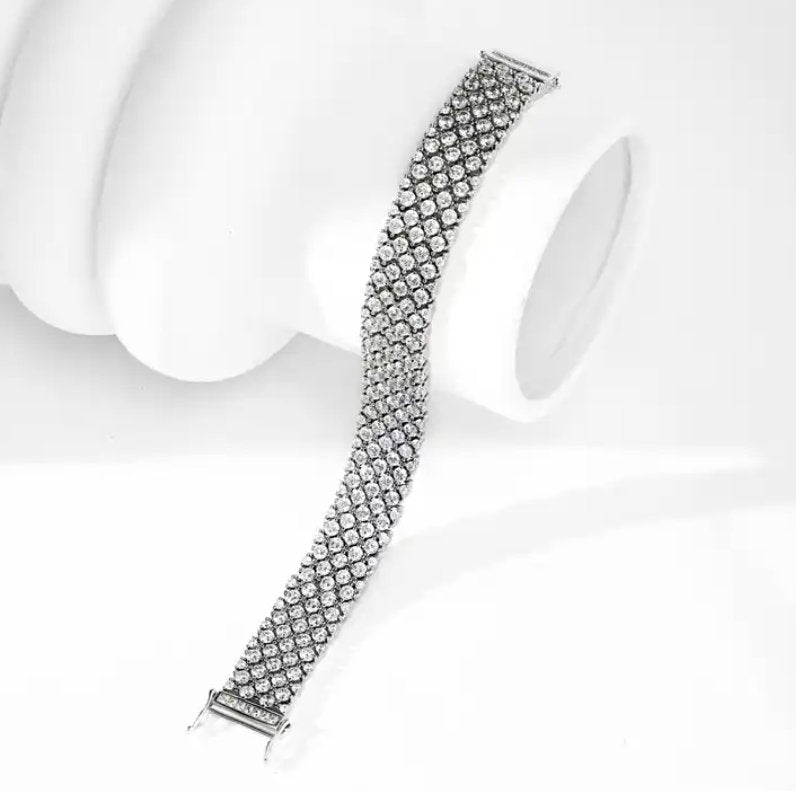 "A R E S" - S925 Bracelet - Sølv Silwer